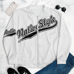 Native Style Unisex Bomber Jacket