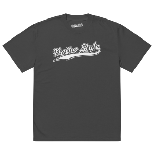 Native Style Oversized Faded T-shirt